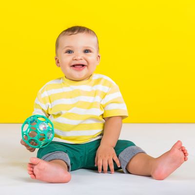 Oball Rammelaar - Easy-Grasp Toy - Teal Oball Rammelaar - Easy-Grasp Toy - Teal