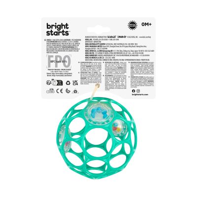 Oball Rammelaar - Easy-Grasp Toy - Teal Oball Rammelaar - Easy-Grasp Toy - Teal