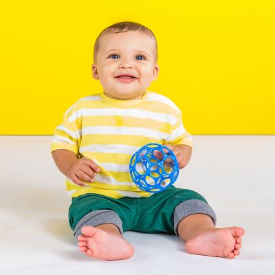 Oball Rammelaar - Easy-Grasp Toy - Blue Oball Rammelaar - Easy-Grasp Toy - Blue