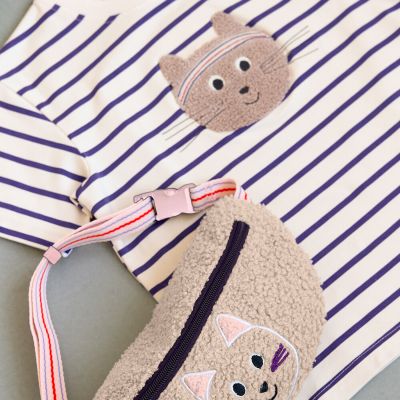 Lässig Kids Heuptasje - Team Cat - Beige