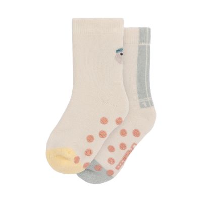 Lässig Anti‑slip Socks GOTS 2 pcs Duck – Maat 19‑22