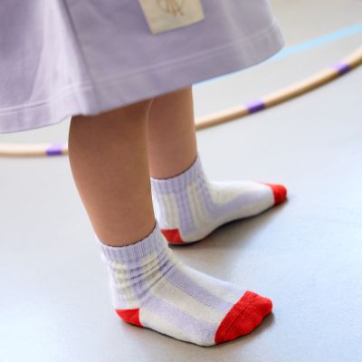 LÄSSIG Tennis Socks 3 pcs GOTS Cat - Maat 23-26