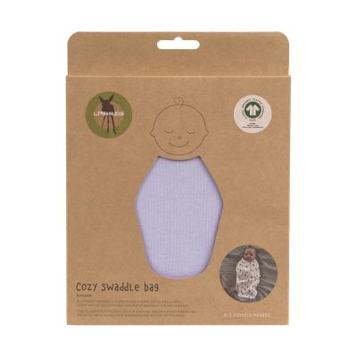 Lässig Cozy Swaddle Bag GOTS - Pastel Lilac - 0-3 Maanden Lässig Cozy Swaddle Bag GOTS - Pastel Lilac - 0-3 Maanden