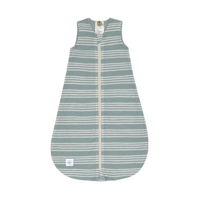 Lässig Zomerslaapzak - Maat 50/56 - Tencel - Striped Granite Green