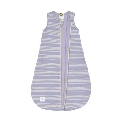 Lässig Zomerslaapzak - Maat 50/56 - Tencel - Striped Pastel Lilac