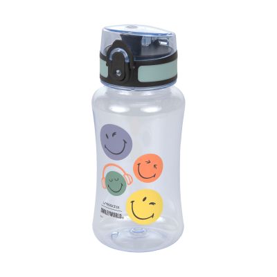 Lässig SmileyWorld Drinkfles - Blauw Lässig SmileyWorld Drinkfles - Blauw