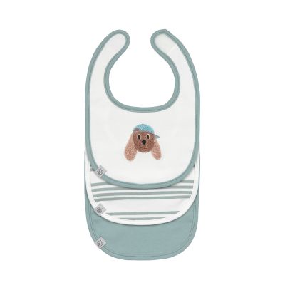 Lässig Tiny Team Dog Newborn Slab - 3 Stuks - Groen 