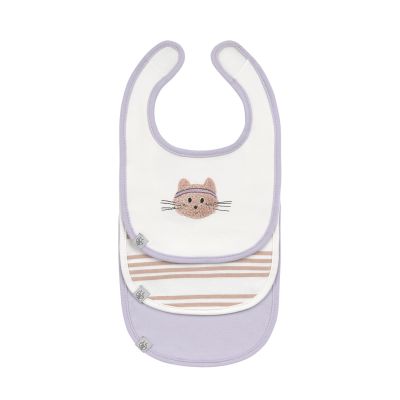 Lässig Tiny Team Cat Newborn Slab – 3 Stuks – Paars