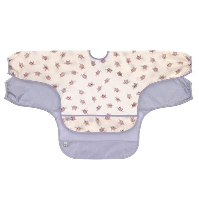 Lässig Tiny Team Cat Slab Met Mouwen - 2 Stuks - Paars