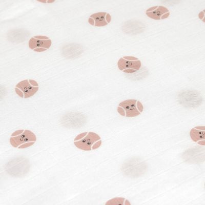 Lässig Tiny Team Swaddle - 3 Stuks - 80 x 80 cm - Heavenly Soft - Pastel Lilac