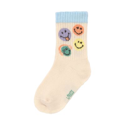 Lässig SmileyWorld Tennissokken - 3 Stuks - Maat 19-22 - Blue Lässig SmileyWorld Tennissokken - 3 Stuks - Maat 19-22 - Blue