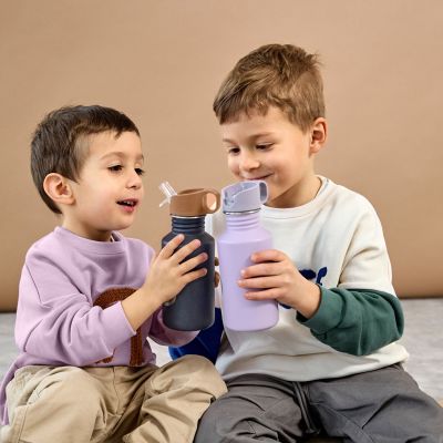 Lässig Fles RVS Little Gang Heart Lilac Lässig Fles RVS Little Gang Heart Lilac