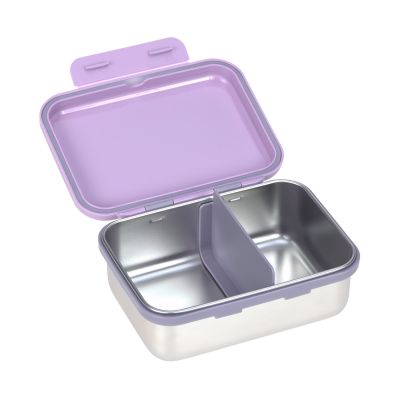 Lässig Lunchbox Roestvrij Staal Little Gang Heart Lilac