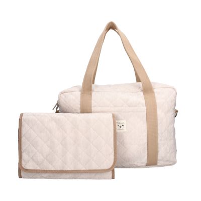 Kidzroom Luiertas Care Milan Thinking Little Thoughts Beige