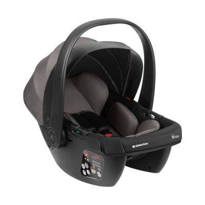 Kikkaboo Modena Kinderwagen 3-in-1 - Donkergrijs Kikkaboo Modena Kinderwagen 3-in-1 - Donkergrijs