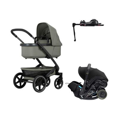 Joolz Geo 3 Kinderwagen 2-in-1 Classic Look - Sage Green | Doona X Autostoeltje | Doona X Isofix Base