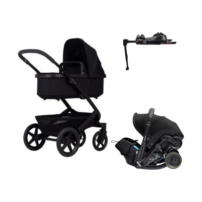 Joolz Geo 3 Kinderwagen 2-in-1 Classic Look - Space Black | Doona X Autostoeltje | Doona X Isofix Base
