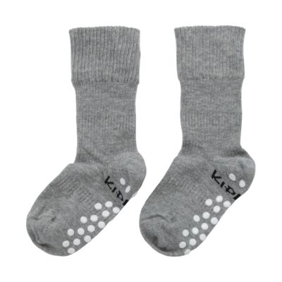 KipKep Blijf-Sokjes - 18-24 Mnd - Antislip - 1-Pack - Grey