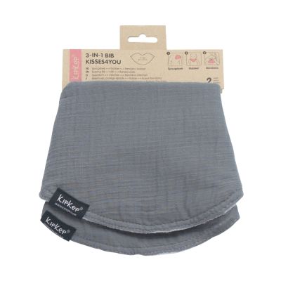 KipKep Kisses4You Slab - 3-in-1 - Grey