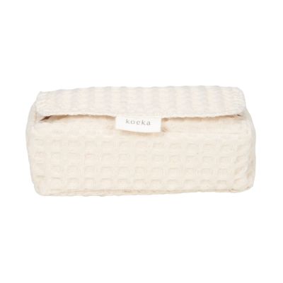 Koeka Hoes Voor Babydoekjes Wafel Antwerp Natural
