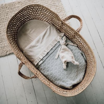 Koeka Wieglaken En Hoeslaken Set Ruffle Faro Sage