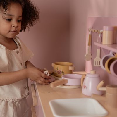 Little Dutch Speelkeuken - Hout - Pink 