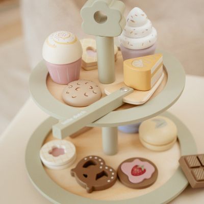 Little Dutch Etagère Met Gebak – Hout
