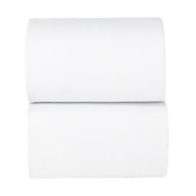 The Little Green Sheep Hoeslaken Moses Mandje - 2 Stuks - White Plain The Little Green Sheep Hoeslaken Moses Mandje - 2 Stuks - White Plain