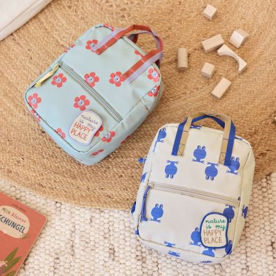 Lässig Happy Trails Mini Square Rugzak– Frog Lässig Happy Trails Mini Square Rugzak– Frog