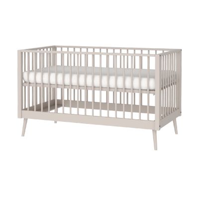 Europe Baby Evy Ledikant 70 x 140 cm Incl. Juniorzijde - Oatmeal Europe Baby Evy Ledikant 70 x 140 cm Incl. Juniorzijde - Oatmeal
