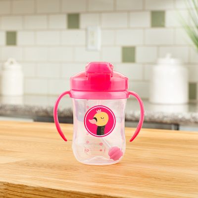 Dr. Brown's Beker Rietje Baby's Eerste Roze 270ml