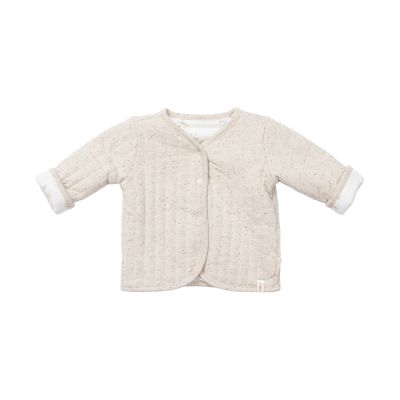 Little Dutch Jasje Reversible Baby Bunny/Nappy Sand 