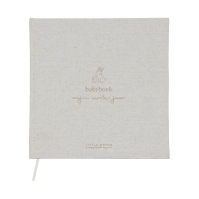 Little Dutch Babyboek &#039;Mijn eerste jaar&#039; Baby Bunny FSC
