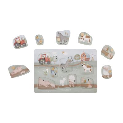 Little Dutch Geluidenpuzzel Little Farm FSC