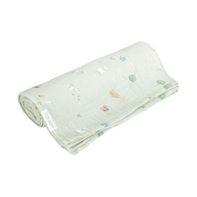 Little Dutch Multidoek Hydrofiel Little Farm 120 x 120 cm