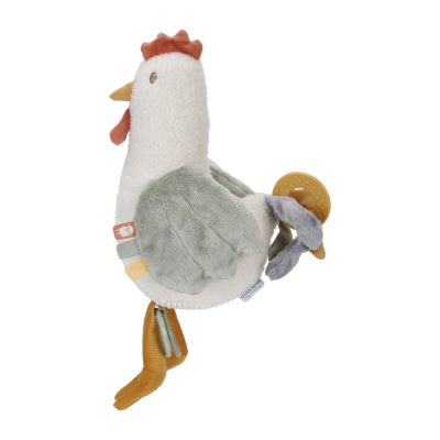 Little Dutch Activiteitenknuffel Kip Little Farm 25 cm
