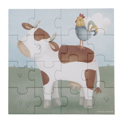 Little Dutch Puzzel 4-in-1 Little Farm FSC
