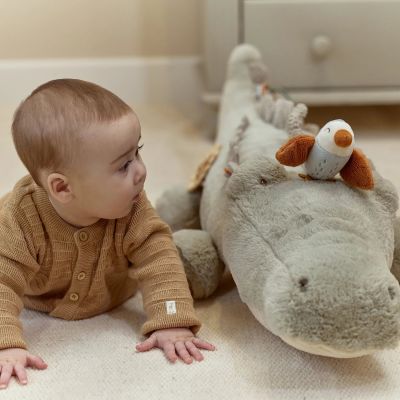 Little Dutch Safari Friends Activiteitenknuffel Krokodil XL