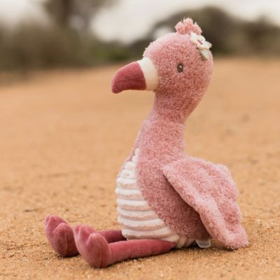 Little Dutch Safari Friends Knuffel Flamingo - 17 cm 