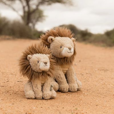 Little Dutch Safari Friends Knuffel Leeuw - 17 cm 