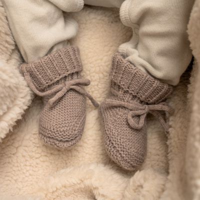 Lodger Slipper Merino Wool Buffalo 0-6mnd