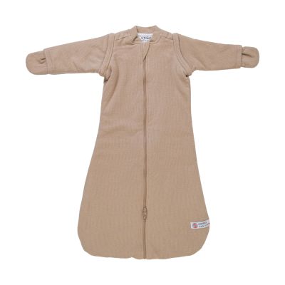 Lodger Slaapzak Sleeves Hopper Nomad Rib Beige 86-98