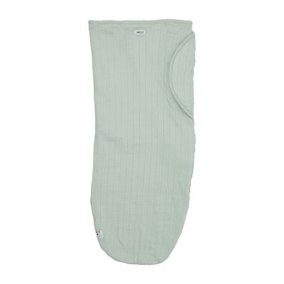 Lodger Solid Inbakerdoek/Bundler - 0-4 Mnd - Peppermint
