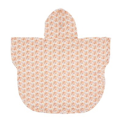 Luma Poncho Hydrofiel Flowerfever Nude