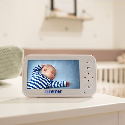 Luvion Icon Deluxe 2 Babyfoon - White Edition Set