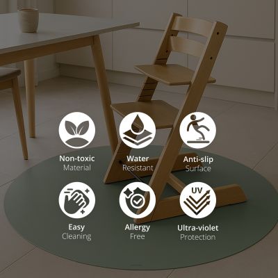 Luvion Knoeimat - Ø 100 cm - Olive Green