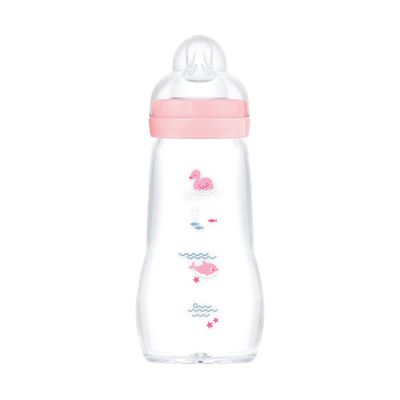 MAM Feel Good Babyfles - Glas - 260 ml