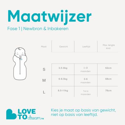 Love To Dream SwaddleUp™ Stage 1 Warm Olive Medium 2.5 TOG