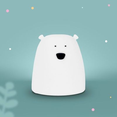 Mary's Led Lamp Bear Small - White