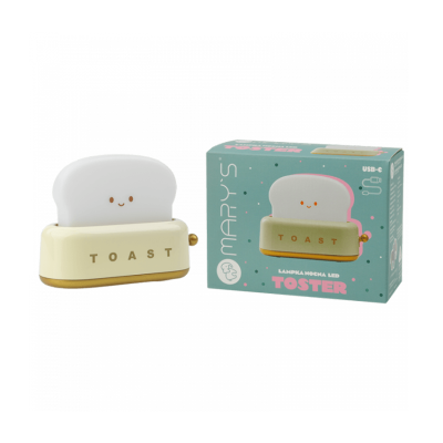 Mary's Led Lamp Toaster - Yellow